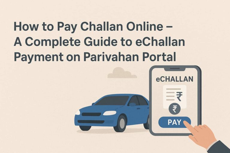 Pay E challan Online